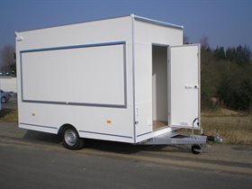 301 salgsvogn m/skab og vask